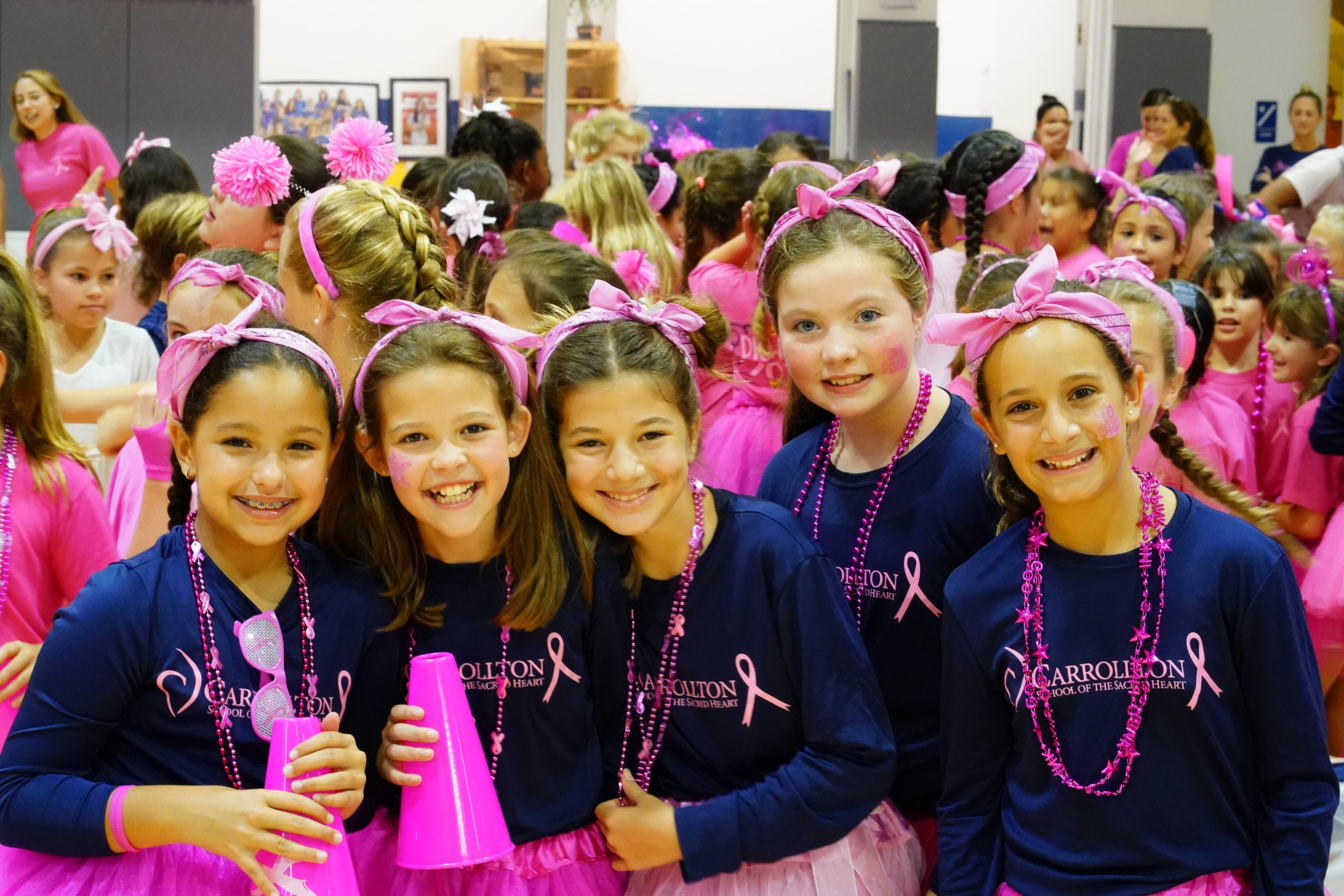 Carrollton Dig Pink Pep Rally