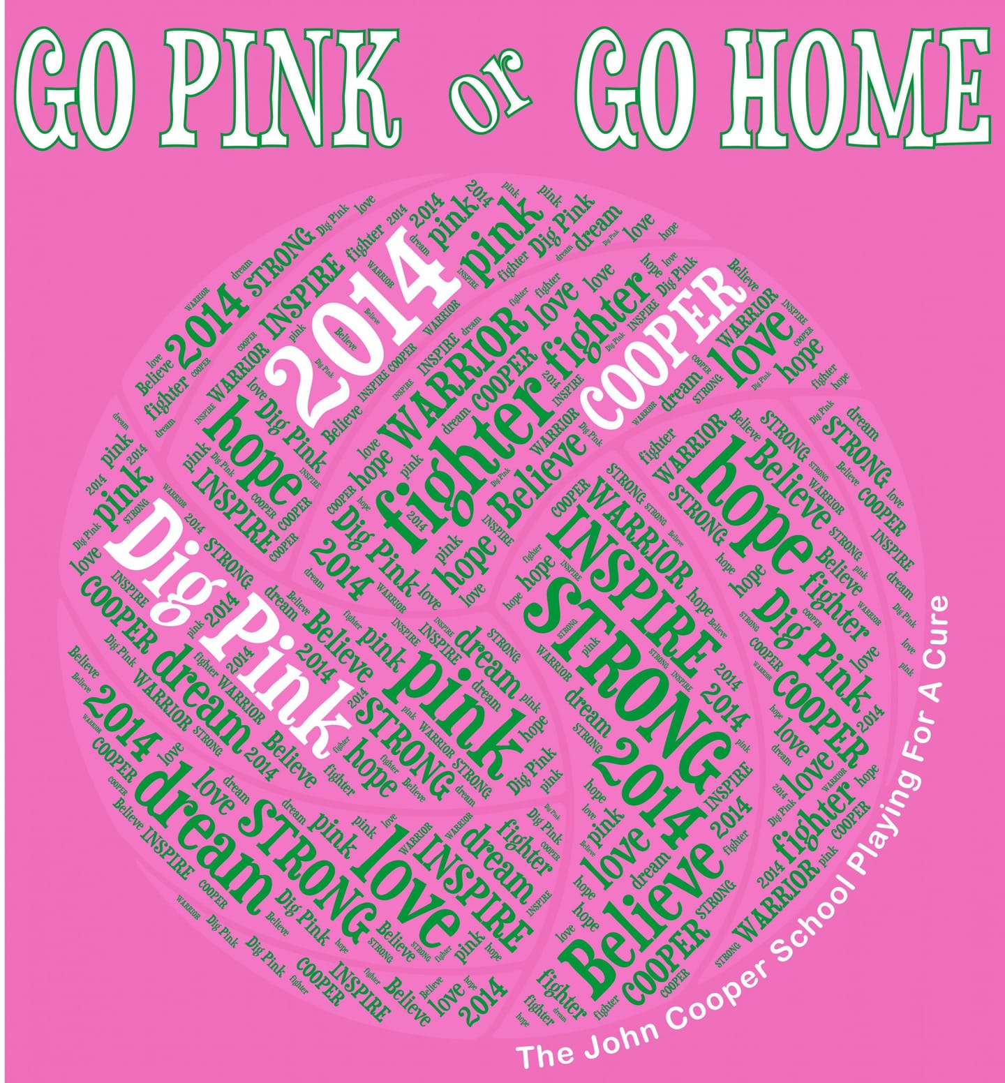Advice From The John Cooper School, Dig Pink® Veterans